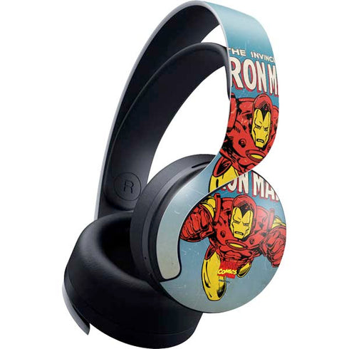 Marvel Classic Comics The Invincible Iron Man PlayStation PS5 Skins